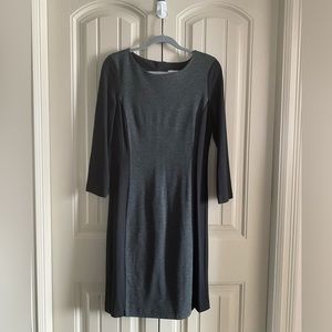 In Wear Black and Dark Heathered Grey Venche Dress